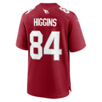 A.Cardinals #84 Elijah Higgins Cardinal Thaam Team Game Jersey