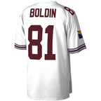 A.Cardinals #81 Anquan Boldin Mitchell & Ness White Thaam Legacy Replica Jersey