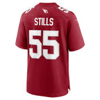 A.Cardinals #55 Dante Stills Cardinal Thaam Team Game Jersey