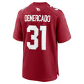 A.Cardinals #31 Emari Demercado Cardinal Thaam Team Game Jersey