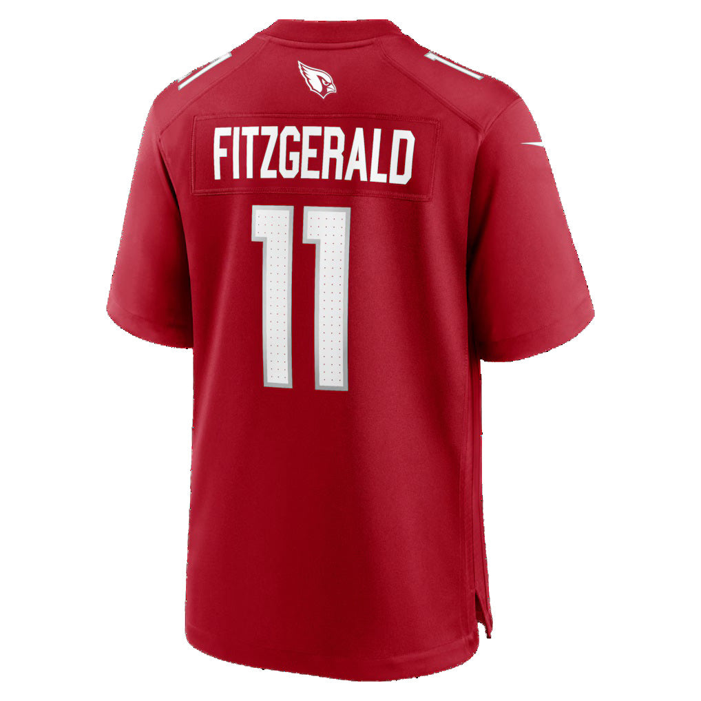 A.Cardinals #11 Larry Fitzgerald Cardinal Thaam Team Retired Game Jersey