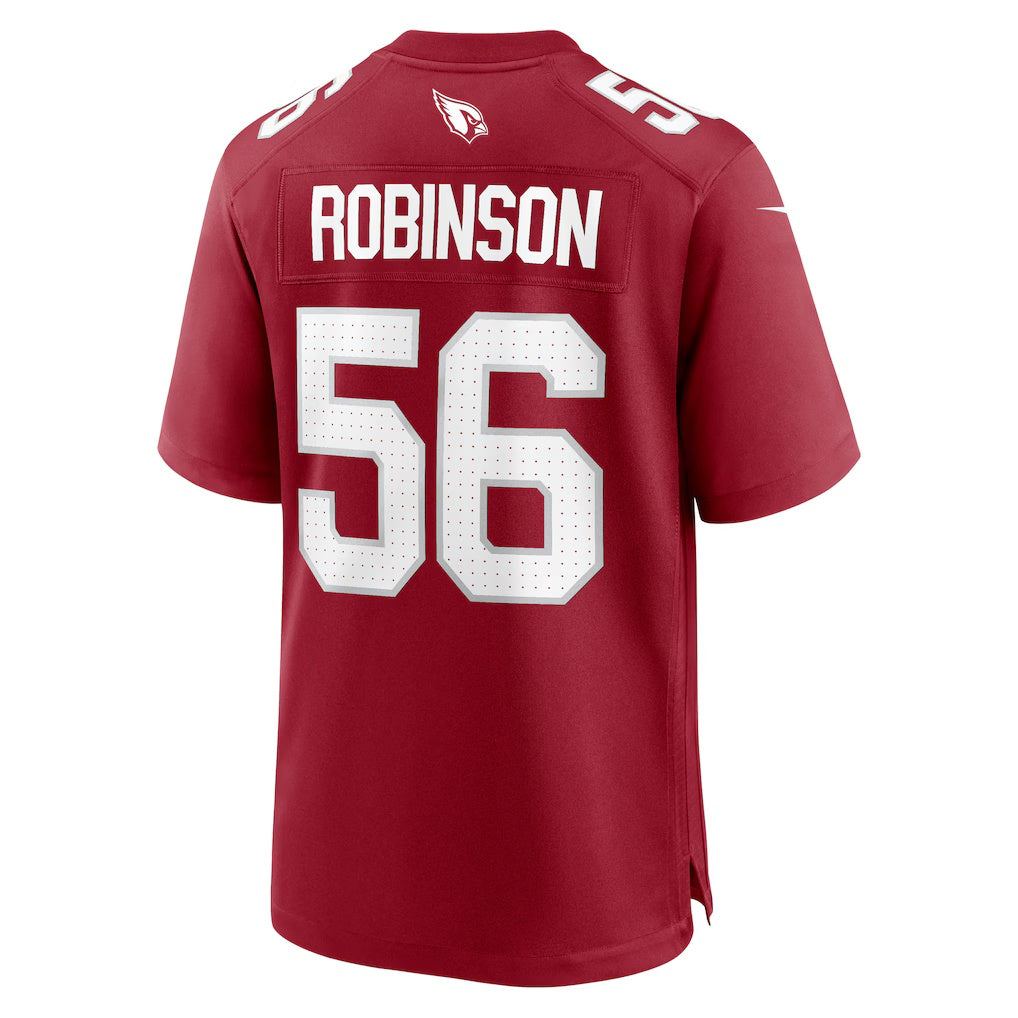A.Cardinals #56 Darius Robinson Cardinal Thaam Player Game Jersey