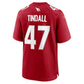 A.Cardinals #47 Channing Tindall Thaam Cardinal Team Game Jersey