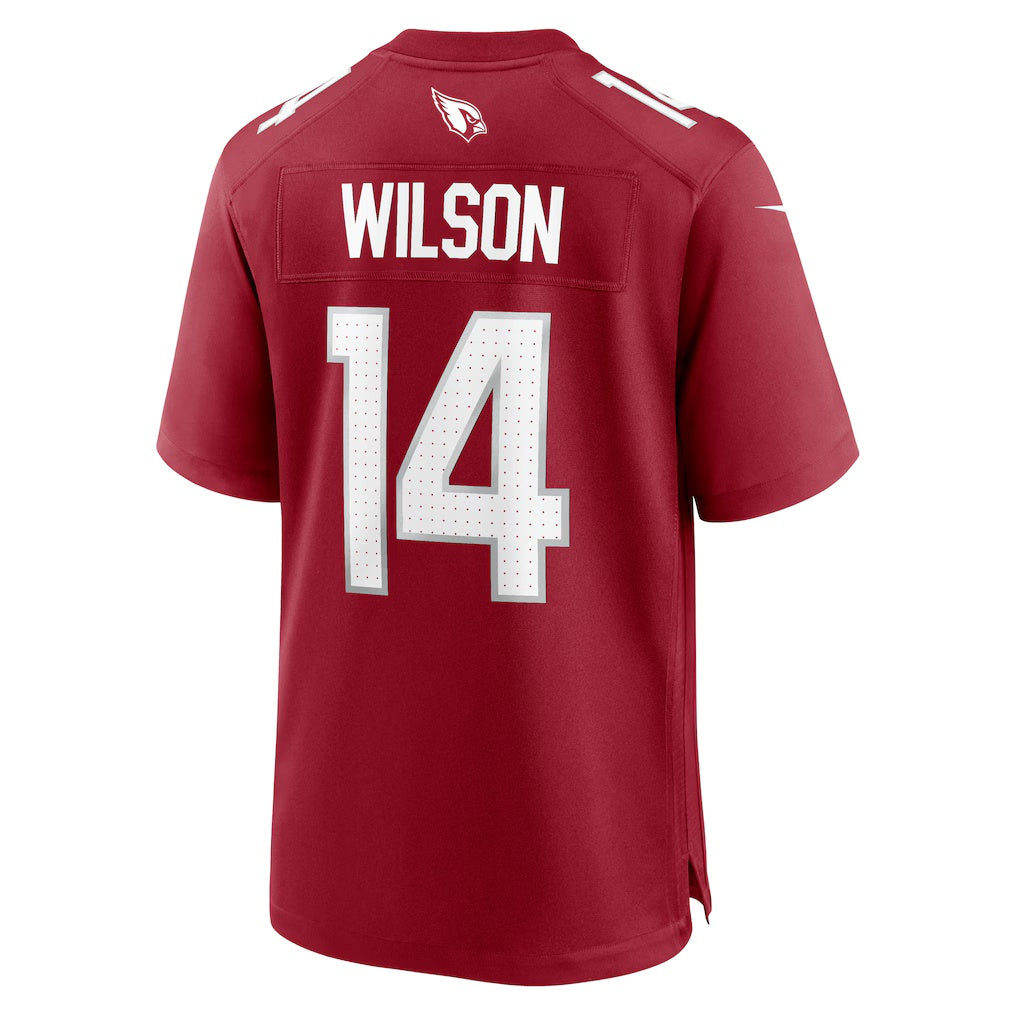 A.Cardinals #14 Michael Wilson Cardinal Thaam Team Game Jersey
