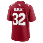A.Cardinals #32 Joey Blount Cardinal Thaam Game Jersey