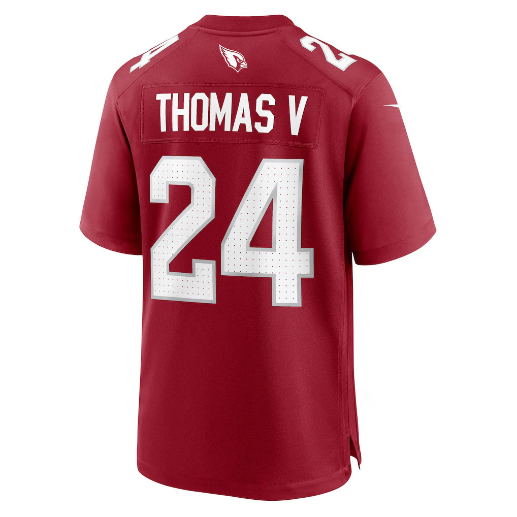 A.Cardinals #24 Starling Thomas V Cardinal Thaam Team Game Jersey
