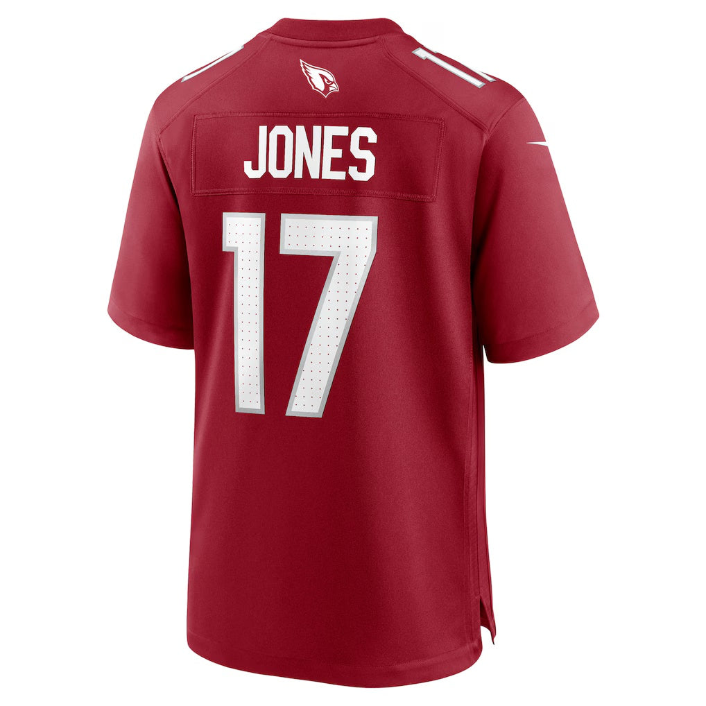 A.Cardinals #17 Zay Jones Cardinal Thaam Team Game Jersey