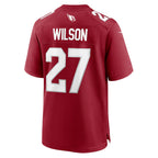 A.Cardinals #27 Divaad Wilson Cardinal Thaam Team Game Jersey