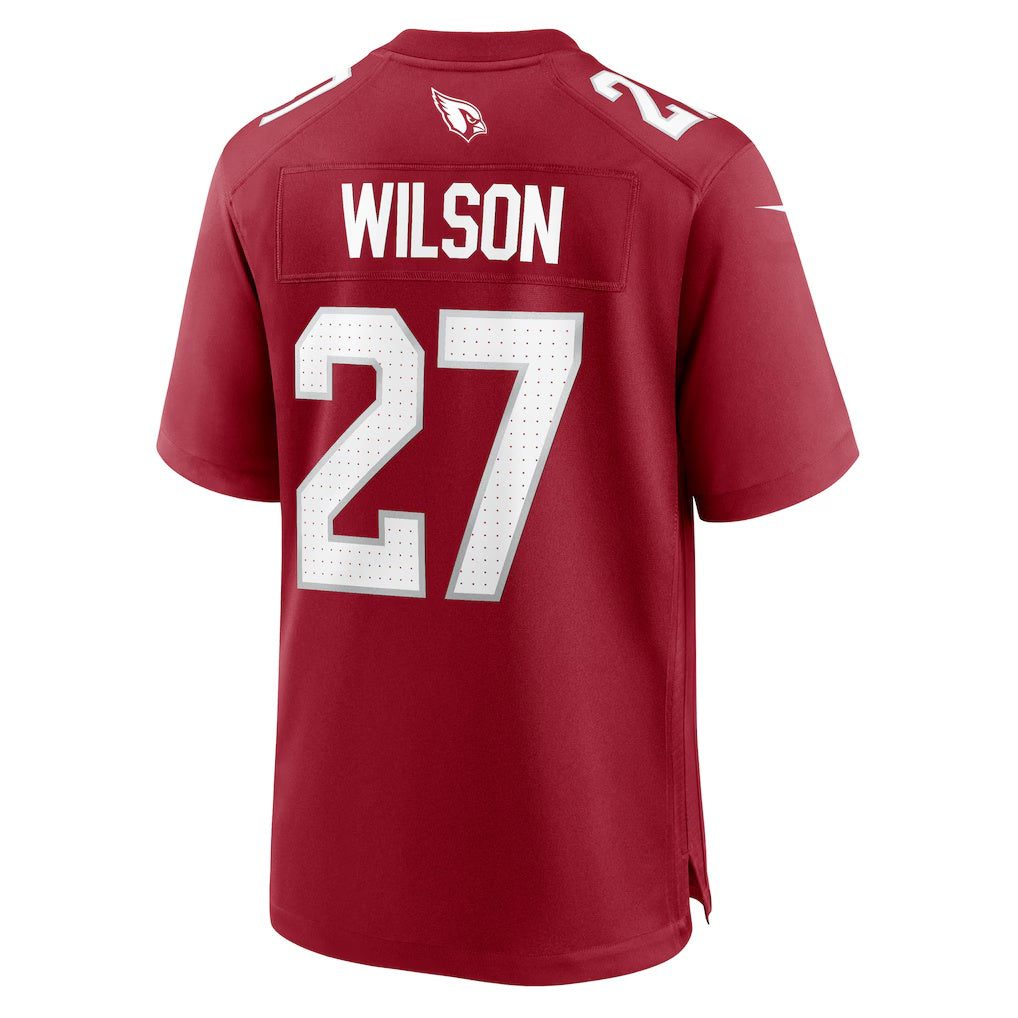 A.Cardinals #27 Divaad Wilson Cardinal Thaam Team Game Jersey
