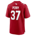 A.Cardinals #37 Mark Perry Cardinal Team Game Jersey THAAM