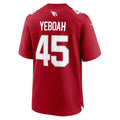 A.Cardinals #45 Kenny Yeboah Cardinal Team Game Jersey THAAM