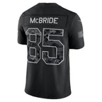 A.Cardinals #85 Trey McBride Black 2026 Salute to Service Stitched Limited Football jersey Thaam