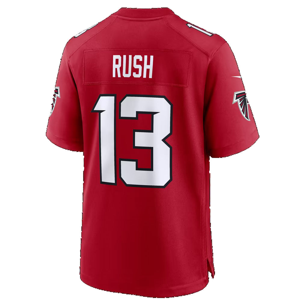 A.Falcons #13 Cooper Rush Red Team Game Football jersey Thaam