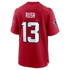A.Falcons #13 Cooper Rush Red Team Game Football jersey Thaam