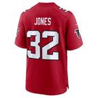 A.Falcons #32 Cash Jones Red Team Game Football jersey Thaam