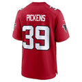 A.Falcons #39 Zacch Pickens Red Team Game Football jersey Thaam