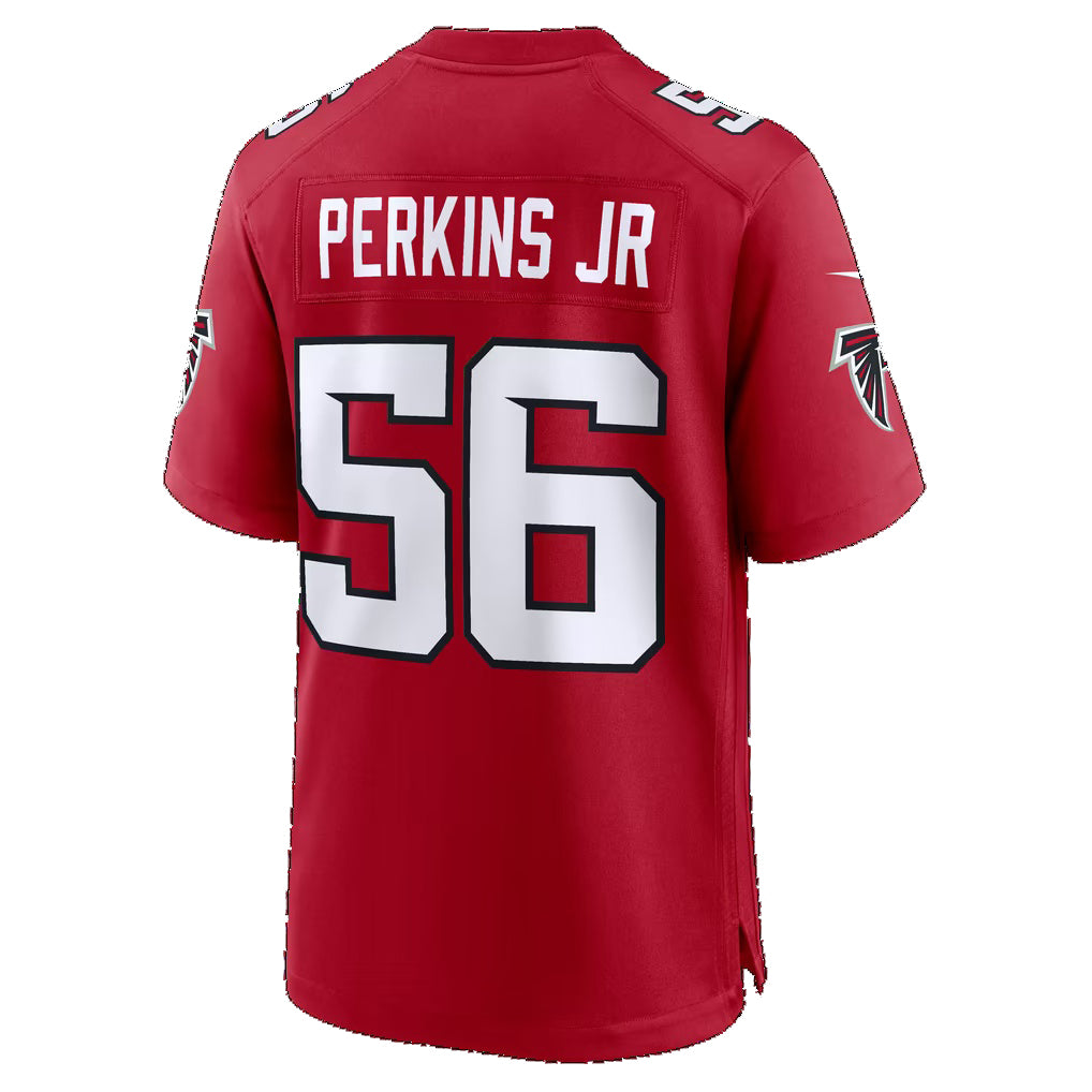 A.Falcons #56 Harold Perkins Jr Red Team Game Football jersey Thaam