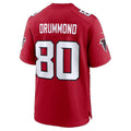 A.Falcons #80 Dylan Drummond Red Team Game Football jersey Thaam