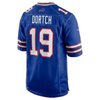 B.Bills #19 Greg Dortch Royal Team Game Football jersey Thaam
