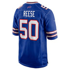 B.Bills #50 Otis Reese Royal Team Game Jersey Thaam