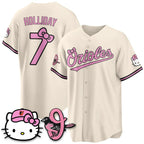 Baltimore Orioles #7 Jackson Holliday Cream Thaam Meow KT Vapor Premier Limited Stitched Jersey