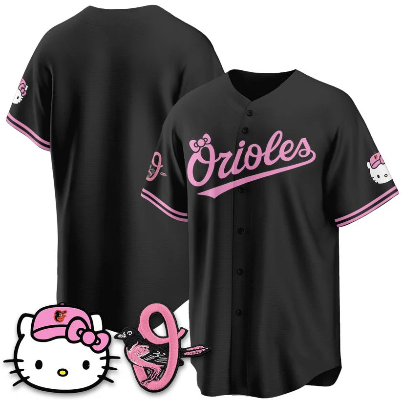 Baltimore Orioles Black Thaam Meow KT Vapor Premier Limited Stitched Jersey