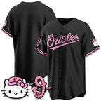 Baltimore Orioles Black Thaam Meow KT Vapor Premier Limited Stitched Jersey