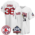 Boston Red Sox #36 Triston Casas White Thaam Meow KT Vapor Limited Stitched Jersey