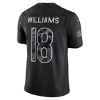 C.Bears #18 Caleb Williams Black 2026 Salute to Service Stitched Limited Football jersey Thaam