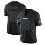 THAAM C.Bears #18 Caleb Williams Player Black Impact Limited Game Stitched Jerseys