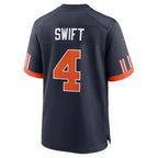 C.Bears #4 D'Andre Swift Navy 2026 Rivalries Collection Game Jersey Thaam