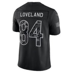 C.Bears #84 Colston Loveland Black 2026 Salute to Service Stitched Limited Football jersey Thaam