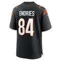 C.Bengals #84 Jack Endries Black Team Game Football jersey Thaam