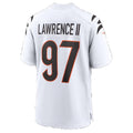C.Bengals #97 Dexter Lawrence II White Game Football jersey Thaam
