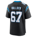 C.Panthers #67 Corey Bullock Black Team Game Football jersey Thaam