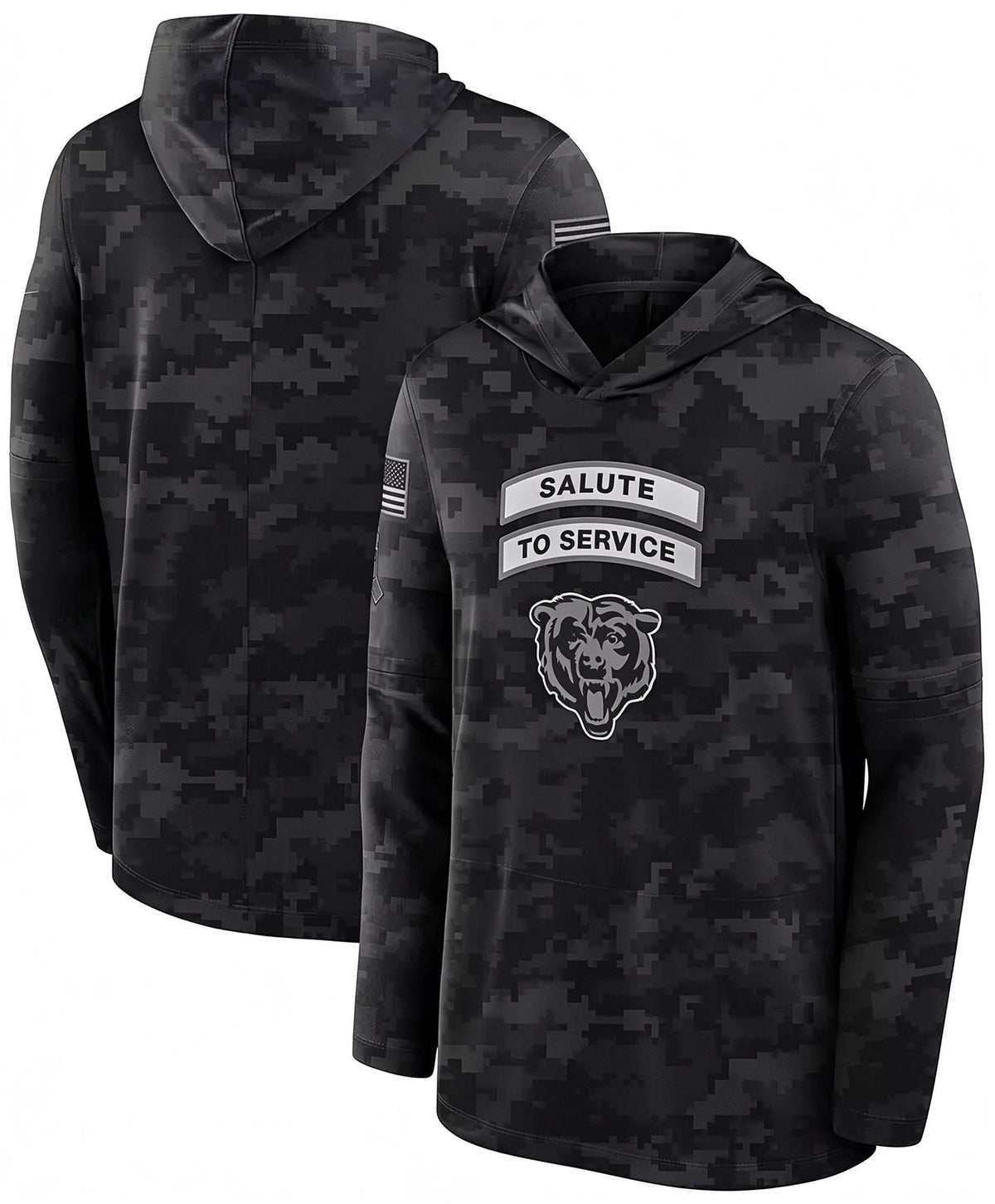 C.Bears 2026 Salute To Service Club Pullover Hoodie Cheap sale Birthday and Christmas gifts Stitched American Jersey THAAM