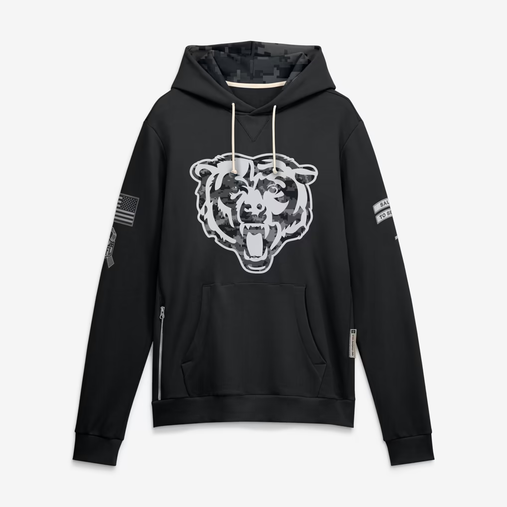 C.Bears 2026 Salute To Service Club Pullover Hoodie Cheap sale Birthday and Christmas gifts Stitched American Jersey THAAM