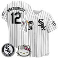 Chicago White Sox #12 Colson Montgomery White Thaam Meow KT Vapor Stitched Jersey
