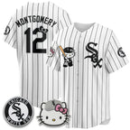Chicago White Sox #12 Colson Montgomery White Thaam Meow KT Vapor Stitched Jersey