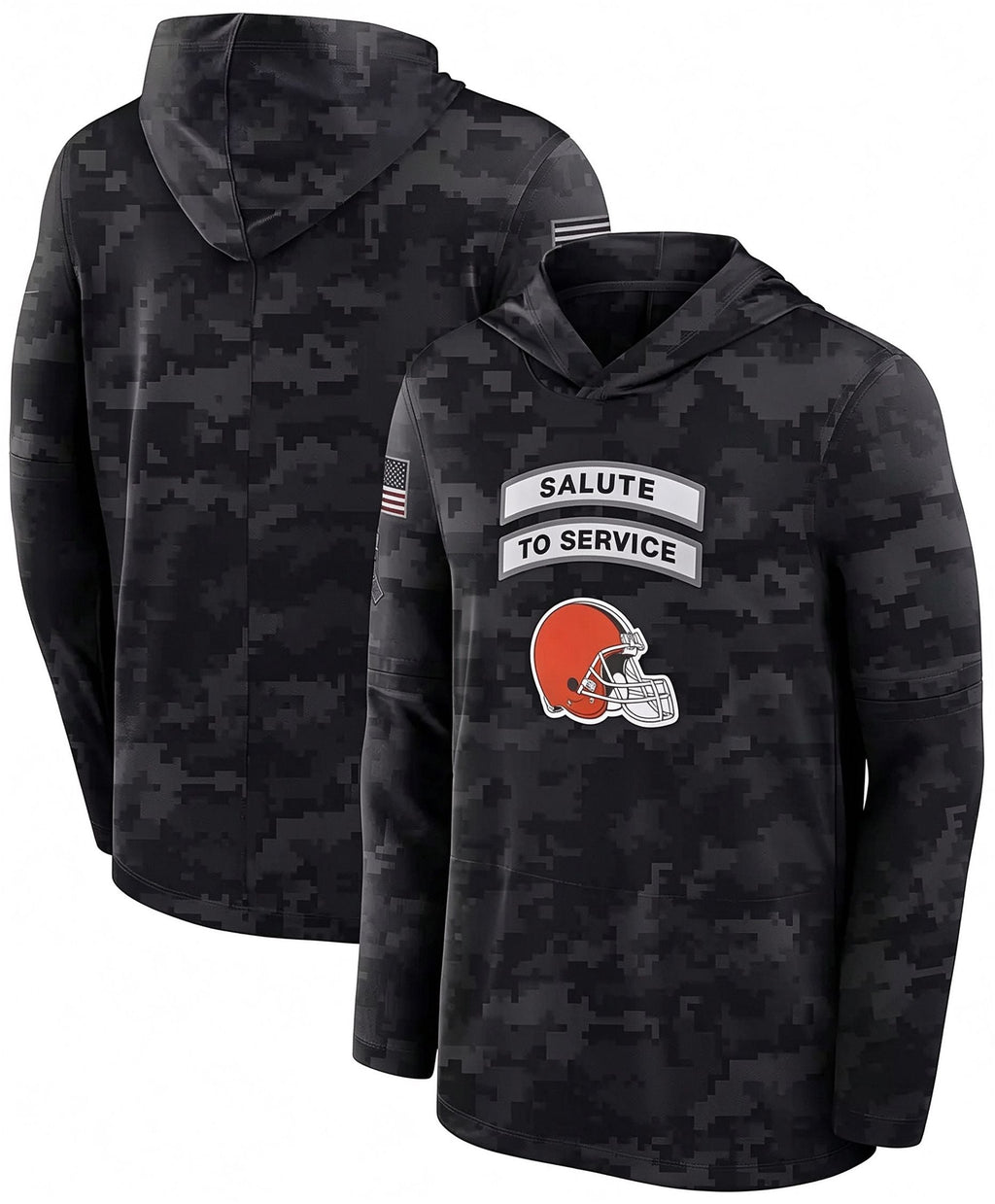 C.Browns 2026 Salute To Service Club Pullover Hoodie Cheap sale Birthday and Christmas gifts Stitched American Jersey THAAM