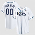 Custom Tampa Bay Rays Active Player White 2026 World Series Home Cool Stitched Jersey THAAM