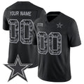Custom D.Cowboys Active Player Black Thaam F.U.S.E. 2026 Salute to Service Limited Stitched Jersey