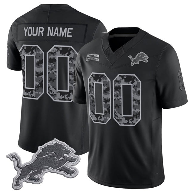 Custom GB.Packers Active Player Black Thaam F.U.S.E. 2026 Salute to Service Limited Stitched Jersey