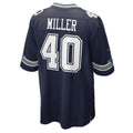D.Cowboys #40 Von Miller Navy Game Jersey Thaam