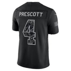 D.Cowboys #4 Dak Prescott Black 2026 Salute to Service Stitched Limited Football jersey Thaam