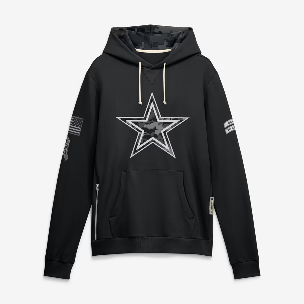 D.Cowboys 2026 Salute To Service Club Pullover Hoodie Cheap sale Birthday and Christmas gifts Stitched American Football jersey Thaam