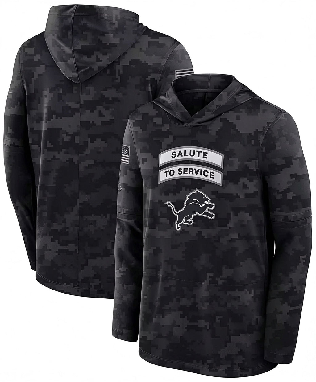 D.Lions 2026 Salute To Service Club Pullover Hoodie Cheap sale Birthday and Christmas gifts Stitched American Jersey THAAM