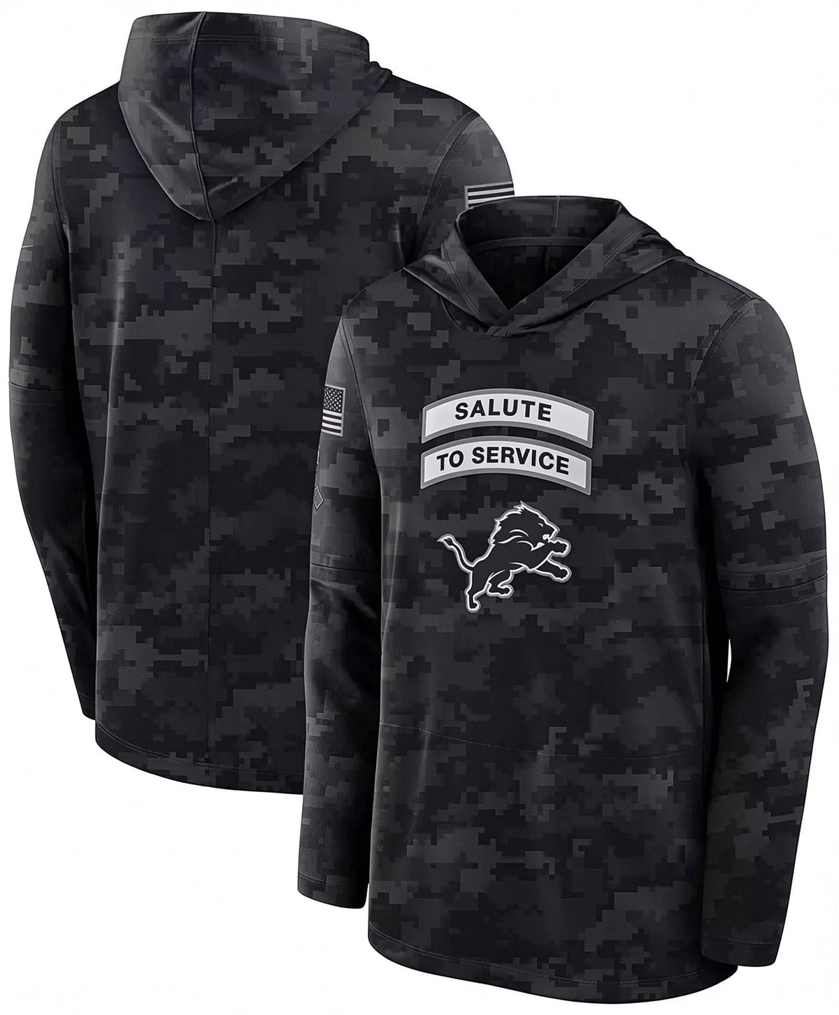 D.Lions 2026 Salute To Service Club Pullover Hoodie Cheap sale Birthday and Christmas gifts Stitched American Jersey THAAM