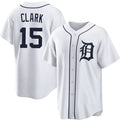Detroit Tigers #15 Max Clark White 2026 Cool Base Stitched Jersey THAAM