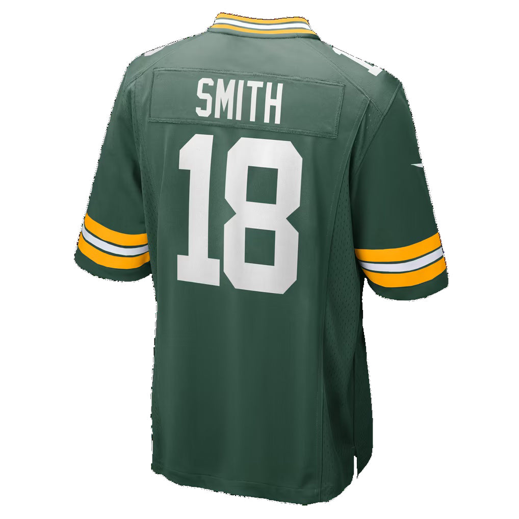 GB.Packers #18 Jonnu Smith Green Team Game Football jersey Thaam